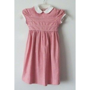 Neck & Neck Girls Red/White Dress Size 4 EUC